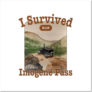 I Survived Imogene Pass Posters and Art